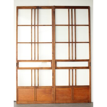 細分化モールガラス戸 4枚1組　GD0194 AB　ウラ