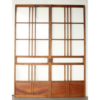 細分化モールガラス戸 4枚1組　GD0194 CD　ウラ