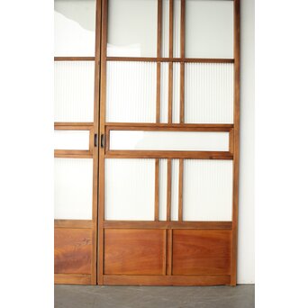 細分化モールガラス戸 4枚1組　GD0194 