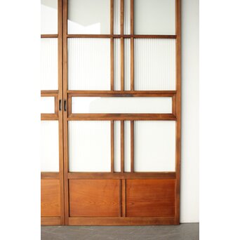 細分化モールガラス戸 4枚1組　GD0194 