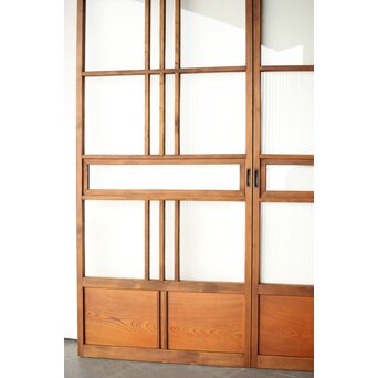 細分化モールガラス戸 4枚1組　GD0194 