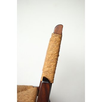 松本民芸家具 ラッシチェアー椅子　T465 