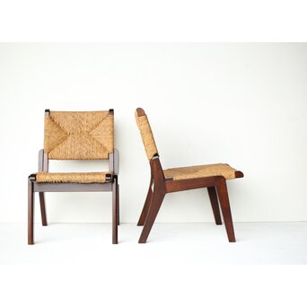 松本民芸家具 ラッシチェアー椅子　T465