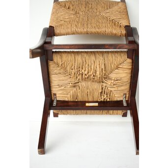 松本民芸家具 ラッシチェアー椅子　T465 