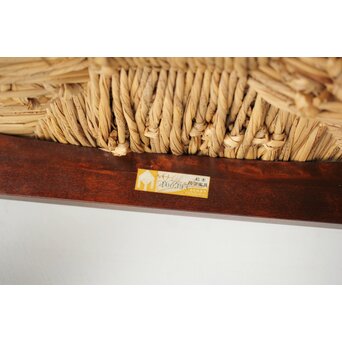 松本民芸家具 ラッシチェアー椅子　T465 