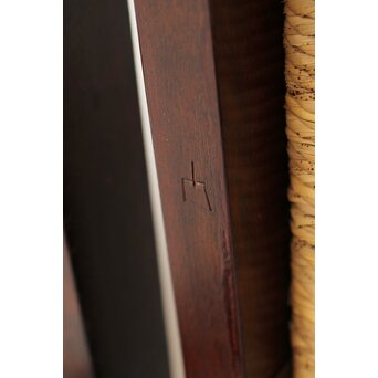 松本民芸家具 ラッシチェアー椅子　T465 