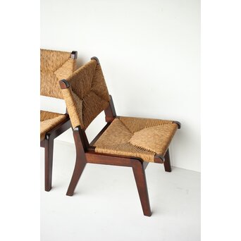 松本民芸家具 ラッシチェアー椅子　T465 