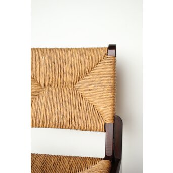 松本民芸家具 ラッシチェアー椅子　T465 