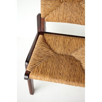 松本民芸家具 ラッシチェアー椅子　T465 