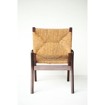 松本民芸家具 ラッシチェアー椅子　T466 