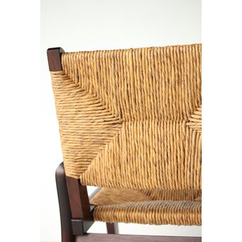 松本民芸家具 ラッシチェアー椅子　T466 