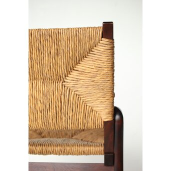 松本民芸家具 ラッシチェアー椅子　T466 