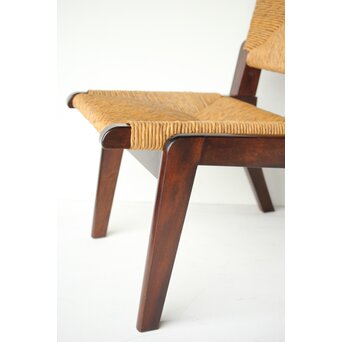 松本民芸家具 ラッシチェアー椅子　T466 