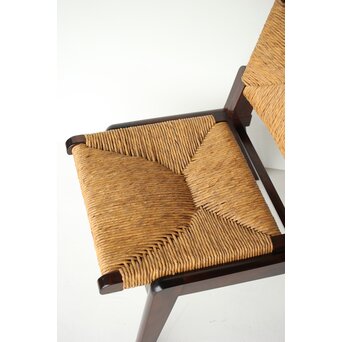 松本民芸家具 ラッシチェアー椅子　T466 