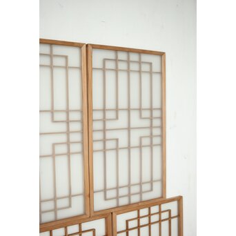 ガラス入 組子S 4枚1組　R0360 