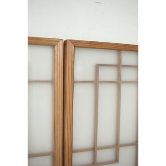 ガラス入 組子S 4枚1組　R0360 