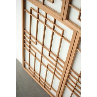 ガラス入 組子S 4枚1組　R0360 