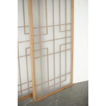 ガラス入 組子M 6枚1組　R0361 