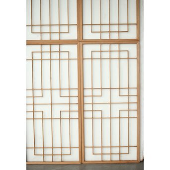 ガラス入 組子M 6枚1組　R0361 