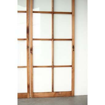 8分割クリアガラス建具 4枚1組　D189 