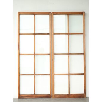 8分割クリアガラス建具 4枚1組　D189 AB　表