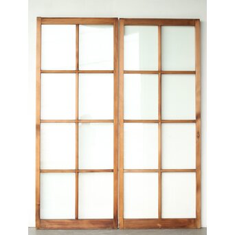 8分割クリアガラス建具 4枚1組　D189 CD　表