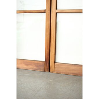 8分割クリアガラス建具 4枚1組　D189 