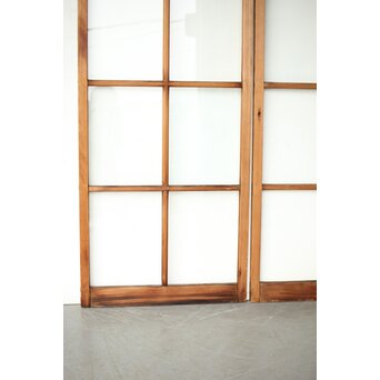 8分割クリアガラス建具 4枚1組　D189 