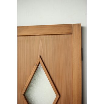 菱形窓の意匠ガラスドア　GD0198 