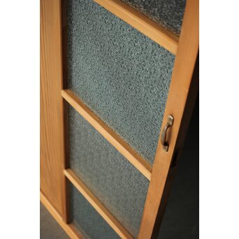 菱形窓の意匠ガラスドア　GD0198 