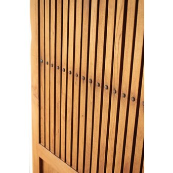 総欅格子蔵戸　W119 