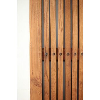 総欅格子蔵戸　W119 