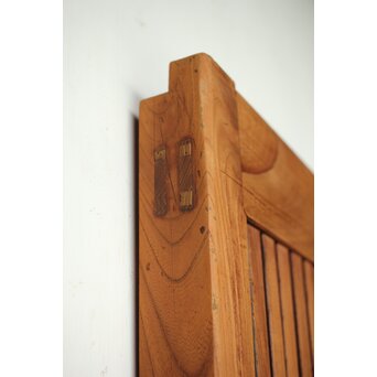 総欅格子蔵戸　W119 