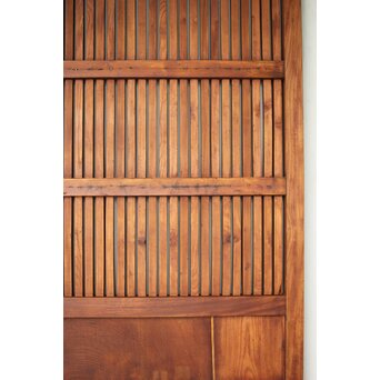 総欅格子蔵戸　W119 