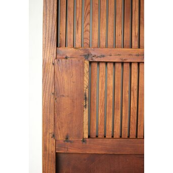 総欅格子蔵戸　W119 