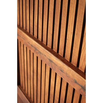 総欅格子蔵戸　W119 