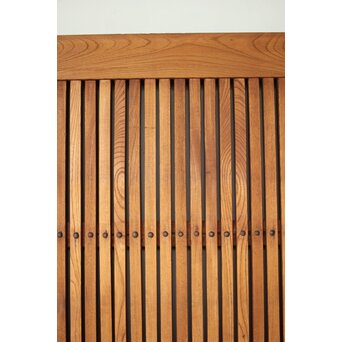 総欅格子蔵戸　W119 