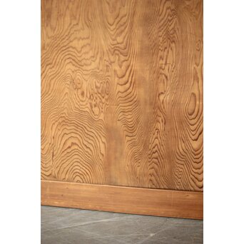 幅広 杉一枚板戸 2枚1組　B1051 