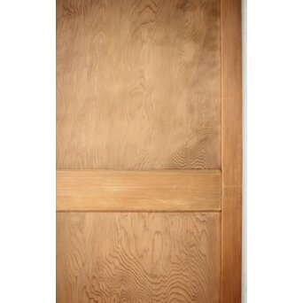 幅広 杉一枚板戸 2枚1組　B1051 