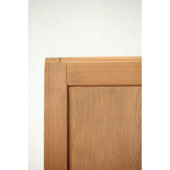 幅広 杉一枚板戸 2枚1組　B1051 