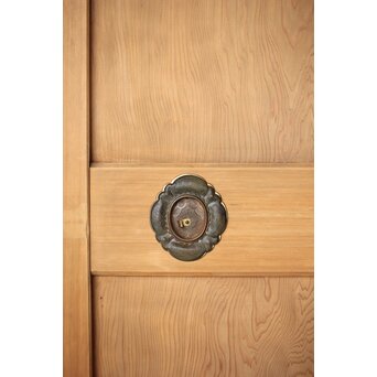 幅広 杉一枚板戸 2枚1組　B1051 