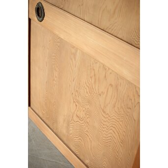 幅広 杉一枚板戸 2枚1組　B1051 