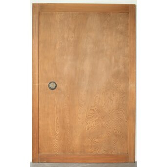 幅広 杉一枚板戸 2枚1組　B1051 B　表