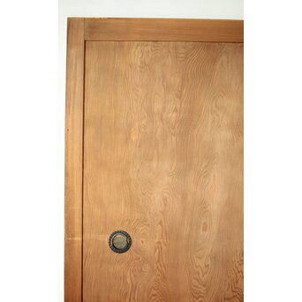 幅広 杉一枚板戸 2枚1組　B1051 