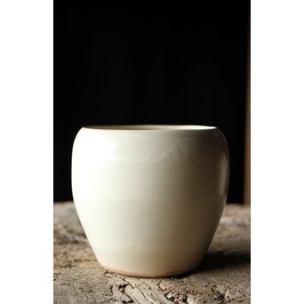 真葛香山 葡萄図 水指　P427 