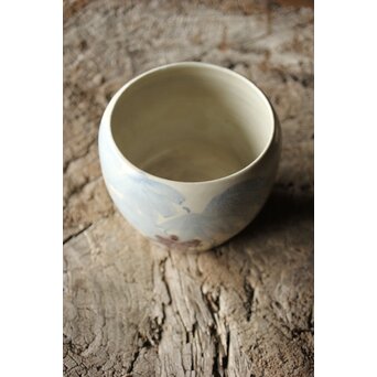 真葛香山 葡萄図 水指　P427 