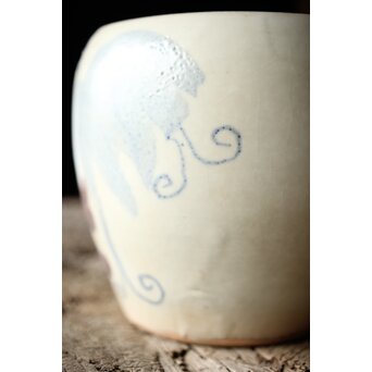 真葛香山 葡萄図 水指　P427 