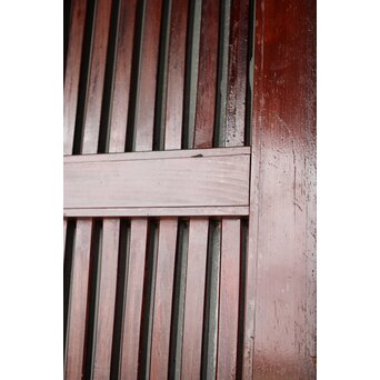 ガラス入 格子蔵戸　W120 