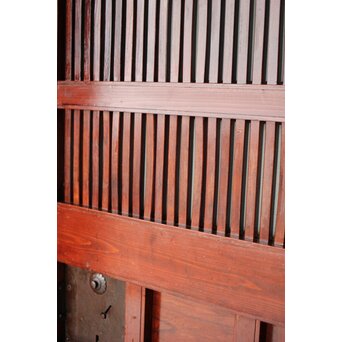 ガラス入 格子蔵戸　W120 