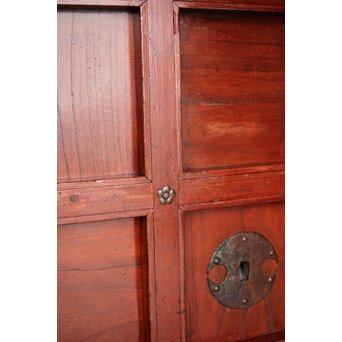 ガラス入 格子蔵戸　W120 